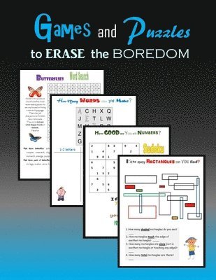 bokomslag Games and Puzzles to ERASE the boredom