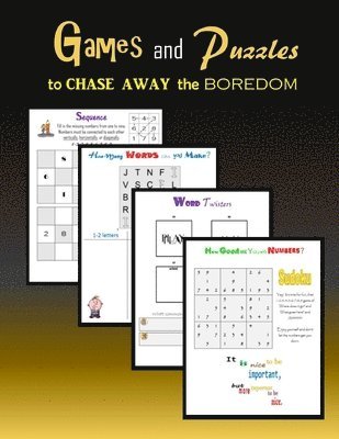 bokomslag Games and Puzzles to CHASE AWAY the boredom