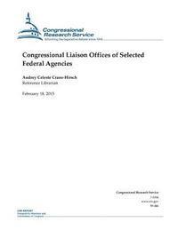 Congressional Liaison Offices of Selected Federal Agencies