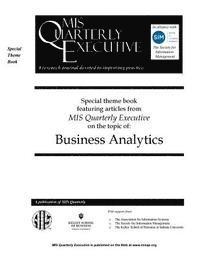 MISQE Special Theme Book: Business Analytics 1