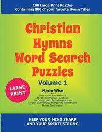 bokomslag Christian Hymns Word Search Puzzles Volume 1