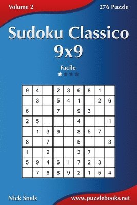 Sudoku Classico 9x9 - Facile - Volume 2 - 276 Puzzle 1