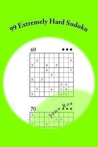 bokomslag 99 Extremely Hard Sudoku