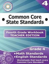 bokomslag Fourth Grade Common Core Workbook - Teacher Edition