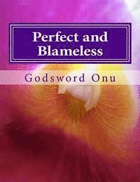 Godsword Godswill Onu - Perfect and Blameless: Being Without Spot, Wrinkle, or Blemish, Häftad