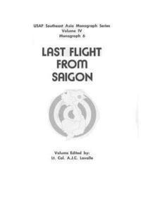 bokomslag Last Flight from Saigon