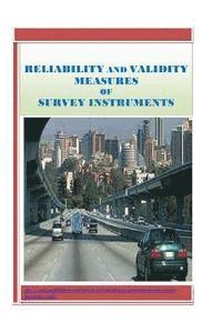 bokomslag Reliability and Validity Measures of Survey Instruments