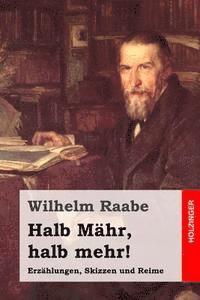 Wilhelm Raabe - Halb Mähr, halb mehr!: Erzählungen, Skizzen und Reime, Häftad
