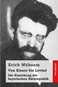 bokomslag Von Eisner bis Leviné: Die Enstehung der bayerischen Räterepublik