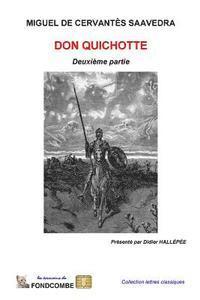 bokomslag Don Quichotte - deuxième partie