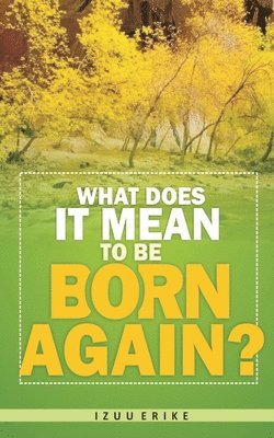 What Does It Mean To Be Born Again? 1