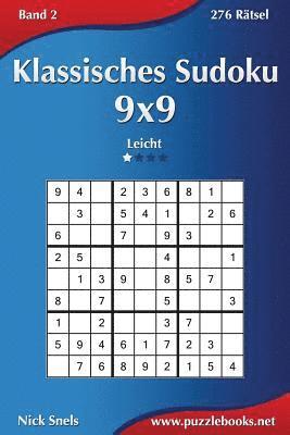 bokomslag Klassisches Sudoku 9x9 - Leicht - Band 2 - 276 Rätsel