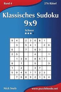 bokomslag Klassisches Sudoku 9x9 - Schwer - Band 4 - 276 Rätsel
