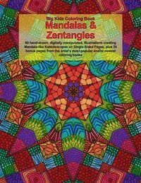 bokomslag Big Kids Coloring Book: Mandalas and Zentangles