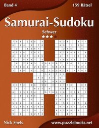 bokomslag Samurai-Sudoku - Schwer - Band 4 - 159 Ratsel