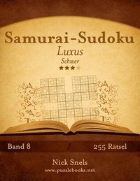 bokomslag Samurai-Sudoku Luxus - Schwer - Band 8 - 255 Ratsel