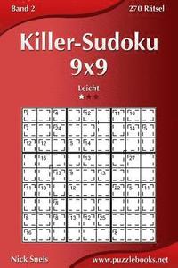 bokomslag Killer-Sudoku 9x9 - Leicht - Band 2 - 270 Rätsel