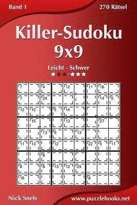 Killer-Sudoku 9x9 - Schwer - Band 4 - 270 Rätsel 1