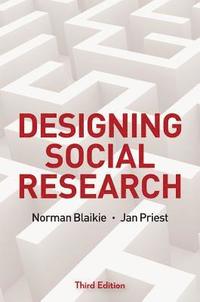 bokomslag Designing Social Research: The Logic of Anticipation