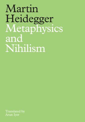 Metaphysics and Nihilism 1