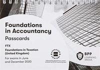 bokomslag FIA Foundations in Taxation FTX FA2019