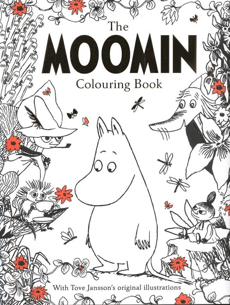 The Moomin Colouring Book 1