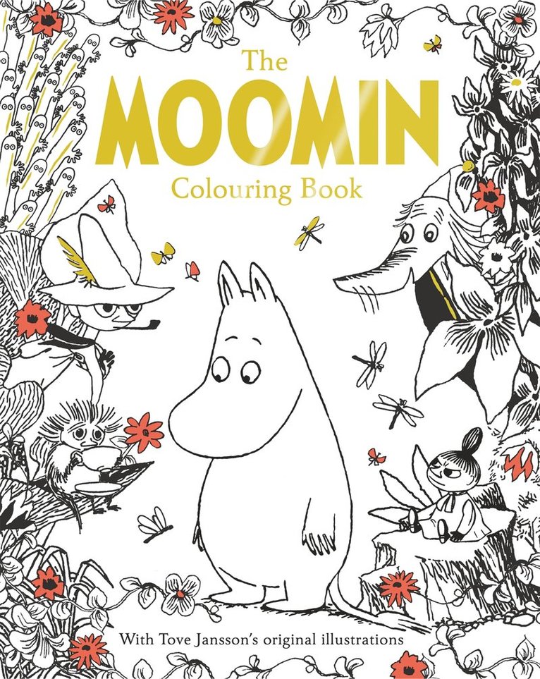 The Moomin Colouring Book 1