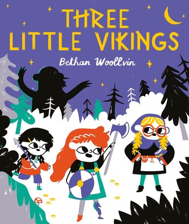 Bethan Woollvin - Three Little Vikings, Häftad