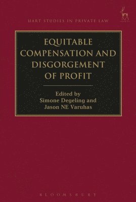 bokomslag Equitable Compensation and Disgorgement of Profit