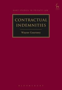 bokomslag Contractual Indemnities