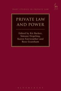 bokomslag Private Law and Power