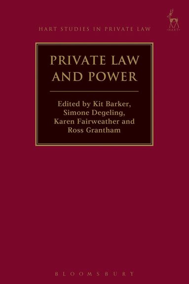 bokomslag Private Law and Power