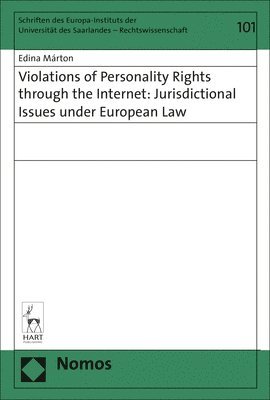 bokomslag Violations of Personality Rights through the Internet