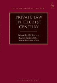 bokomslag Private Law in the 21st Century