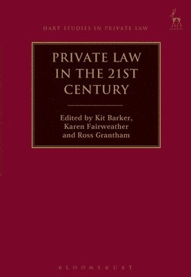 bokomslag Private Law in the 21st Century
