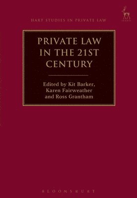 Private Law in the 21st Century 1