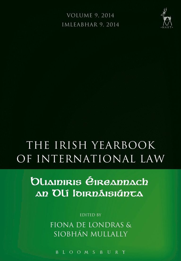 Irish Yearbook of International Law, Volume 9, 2014