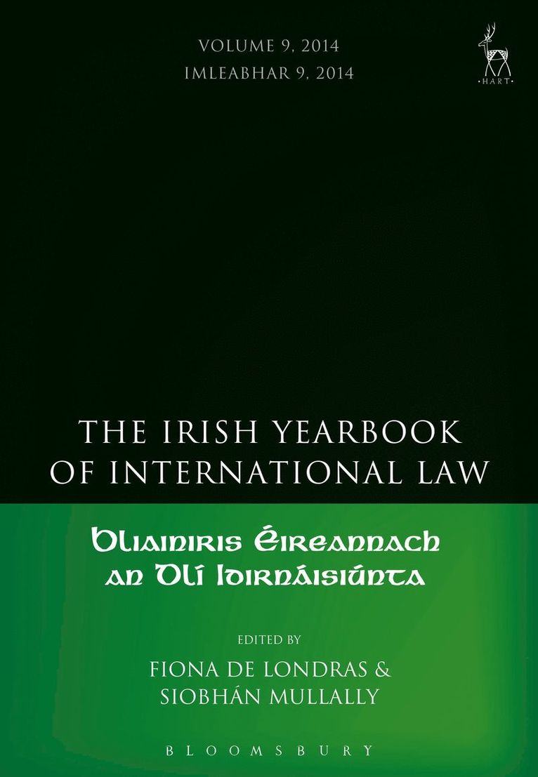 The Irish Yearbook of International Law, Volume 9, 2014 1