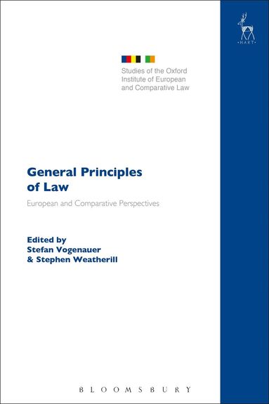 Stefan Vogenauer, Stephen Weatherill - General Principles of Law, Inbunden