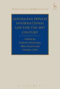 bokomslag Australian Private International Law for the 21st Century