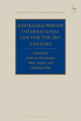 bokomslag Australian Private International Law for the 21st Century