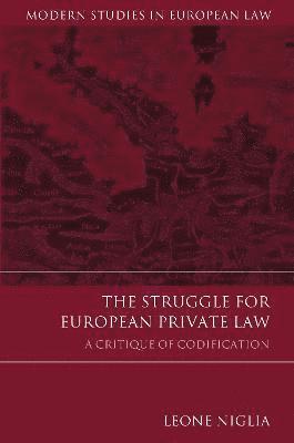 Leone Niglia, UK) Niglia, Leone (University of Exeter - Struggle for European Private Law, Häftad