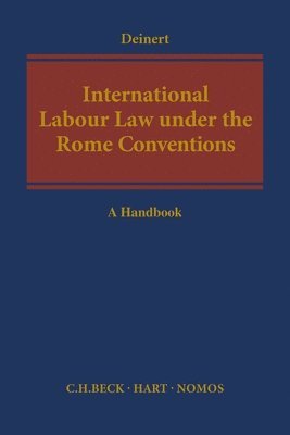 bokomslag International Labour Law under the Rome Conventions