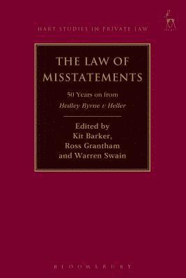 bokomslag The Law of Misstatements