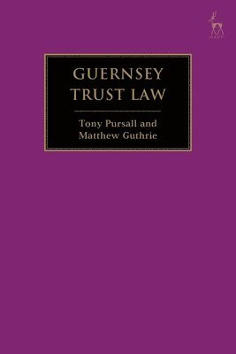 bokomslag Guernsey Trust Law