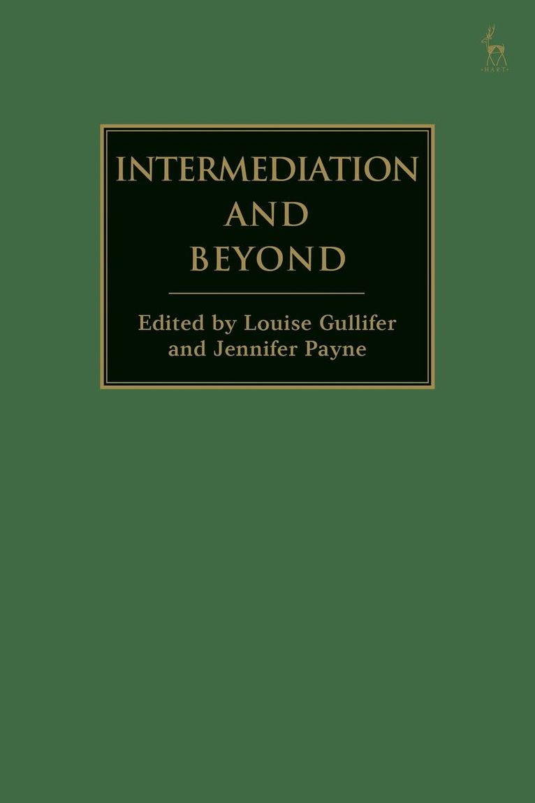 Louise Gullifer, Jennifer Payne - Intermediation and Beyond, Inbunden