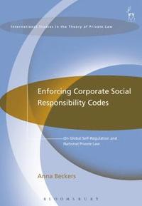 bokomslag Enforcing Corporate Social Responsibility Codes