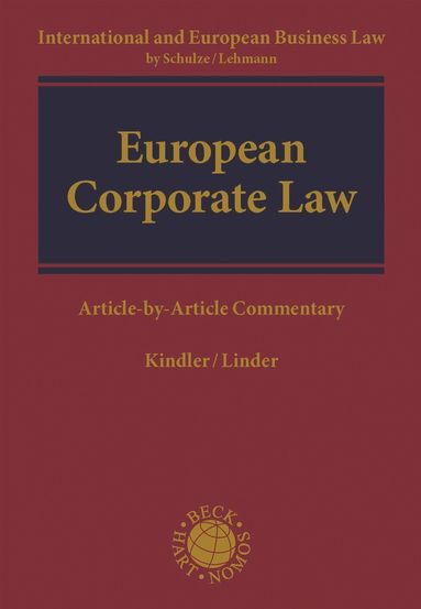 bokomslag European Corporate Law