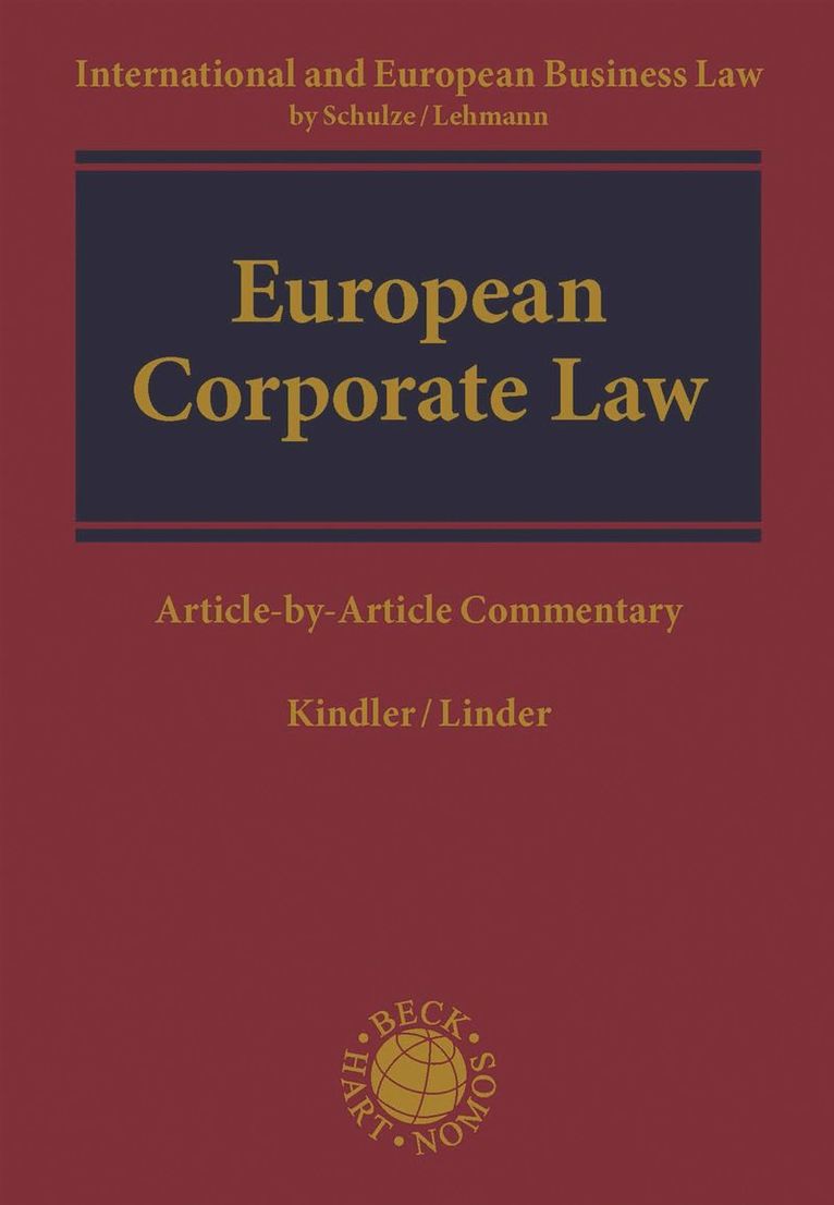 European Corporate Law 1