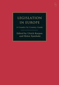 bokomslag Legislation in Europe